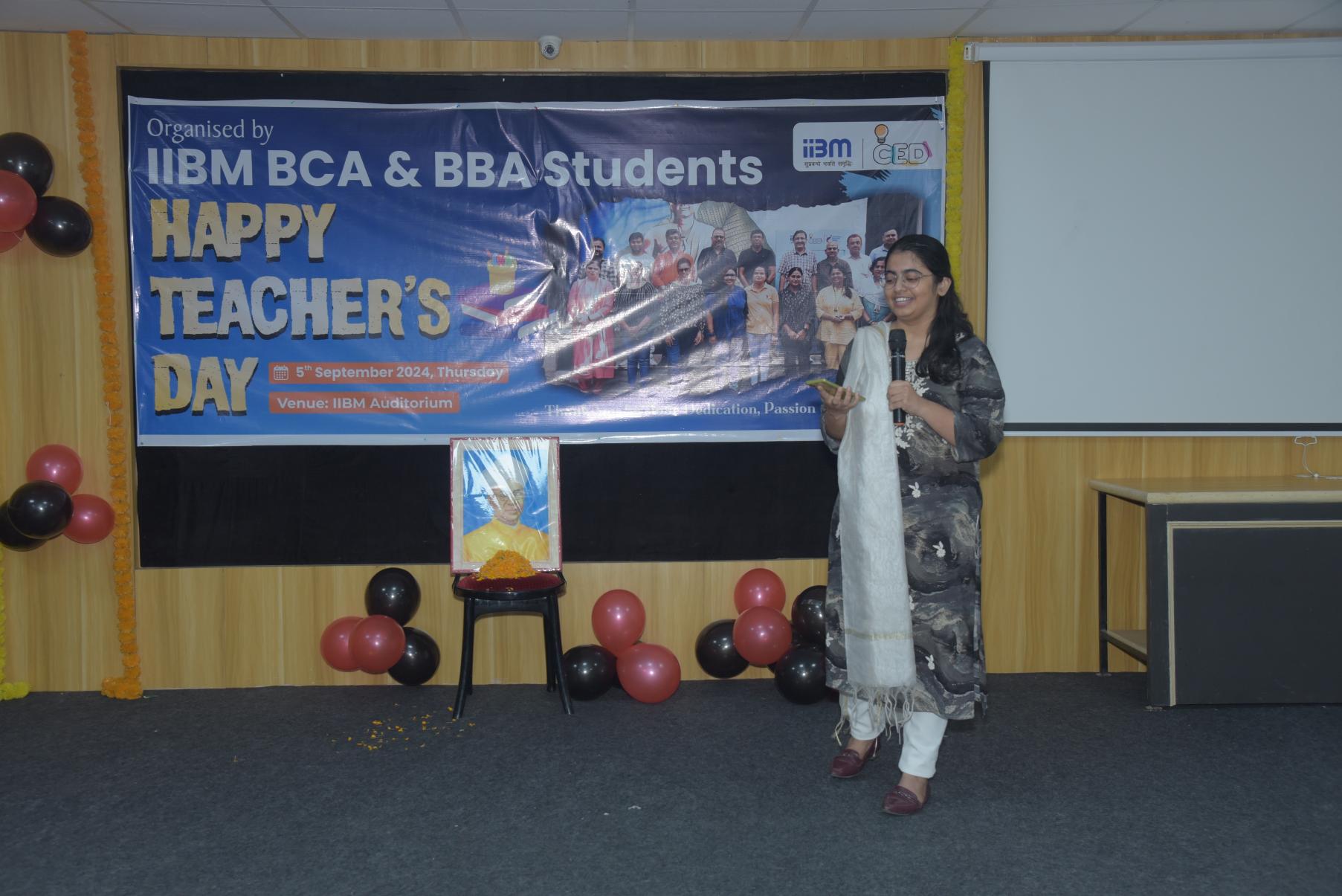 Teacher’s Day Celebration at IIBM – Honouring Educators with Joy and Gratitude
